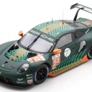 Modellino auto scala 1:18 Spark Model  PORSCHE 911 RSR N.93 LM 2022 FASSBENDER-CAMPBELL-ROBICHON racing modellismo statico