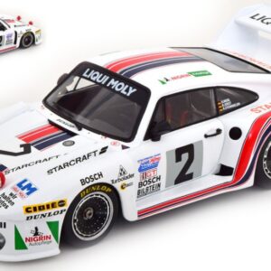 Modellino auto scala 1:18 ModelCarGroup  PORSCHE 935 J N.2 24H DAYTONA 1980 MERLJOESTSTOMMELEN racing modellismo statico