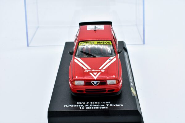 Modellino auto racing scala 1:43 Alfa Romeo 75 Turbo Evoluzione IMSA diecast modellismo statico - Image 5