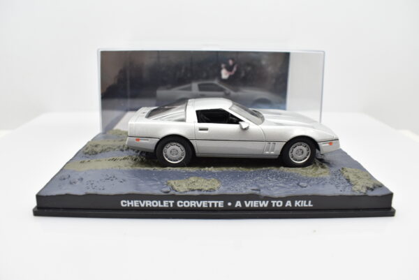 Modellini auto dei film 007 James Bond scala 1:43 CHEVROLET CORVETTE collezione - Image 2