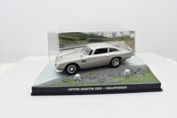 Modellini auto dei film 007 James Bond scala 1:43 ASTON MARTIN DB5 collezione - Image 2