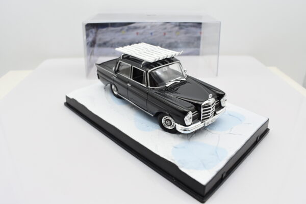 Modellini auto dei film 007 James Bond scala 1:43 MERCEDES BENZ 220S collezione - Image 4