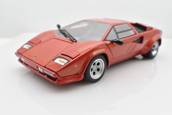 Modellino auto Lamborghini Countach LP 400 S scala 1:24 diecast modellismo da collezione - Image 12