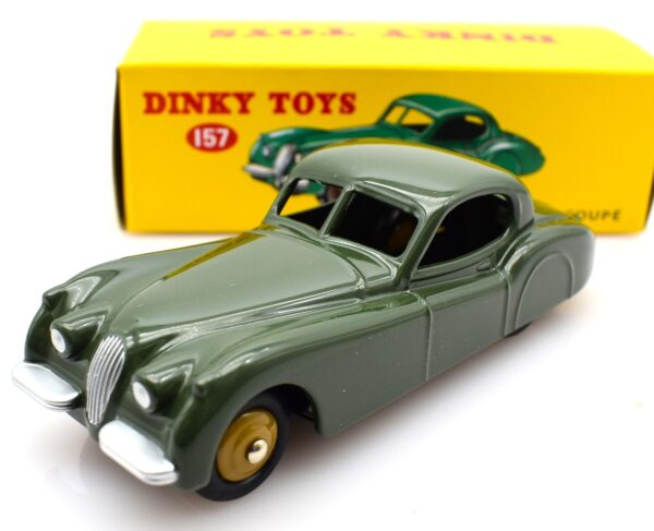 Modellino auto dinky toys 1:43 Jaguar XK120 Coupé de agostini collezione