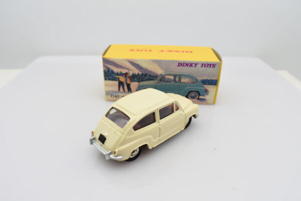 Modellino auto dinky toys 1:43 Fiat 600 D de agostini collezione - Image 5