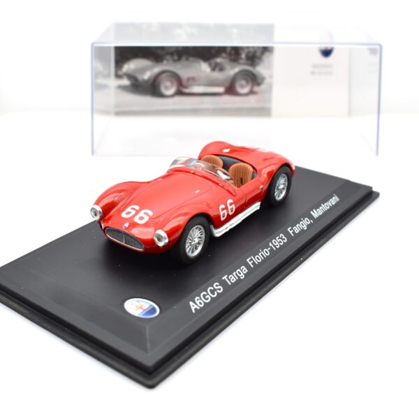 Modellino auto scala 1:43 Maserati A6GCS diecast modellismo da collezione - Image 3