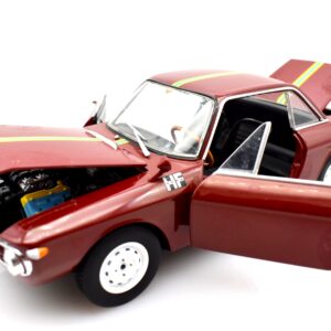 Modellino auto Lancia Fulvia Coupè Rallye 1.3 HF scala 1:24 diecast modellismo da collezione
