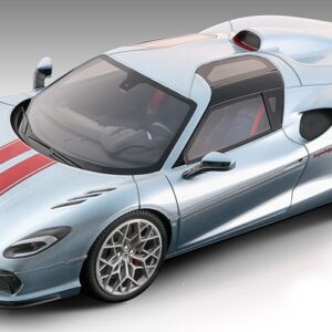 Modellino auto scala 1:18 Tecnomodel TOURING ARESE RH95 2021 SILVER modellismo statico collezione