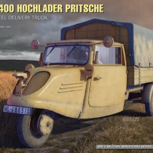 Modellino kit di montaggio carri armati tank Miniart  TEMPO E400 HOCLADER PRITSCHE GERMAN 3 KIT 1:35 modellismo statico collezione
