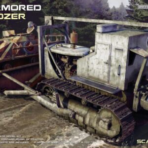 Modellino kit di montaggio carri armati tank Miniart  U.S. ARMORED BULLDOZER KIT 1:35 modellismo statico collezione