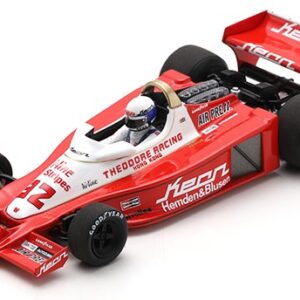Modellino auto formula 1 F1 scala 1:43 Spark Model WOLF WR3 KEKE ROSBERG 1978 N.32 GERMAN GP modellismo statico collezione