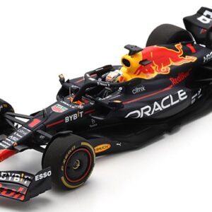 Modellino auto formula 1 F1 scala 1:43 Spark Model RED BULL RB18 MAX VERSTAPPEN 2022 N.1 WINNER BELGIAN GP modellismo statico collezione