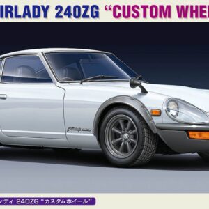 Modellino model kit di montaggio  Hasegawa  NISSAN FAIRLADY 240 ZG CUSTOM WHEEL KIT 1:24 modellismo statico collezione