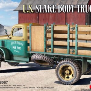 Modellino kit di montaggio carri armati tank Miniart  U.S. STAKE BODY TRUCK G506 KIT 1:35 modellismo statico collezione