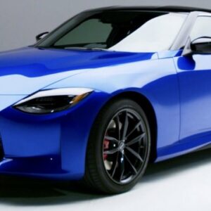 Modellino auto scala 1:24 Maisto NISSAN 400Z 2023 BLUE diecast modellismo statico