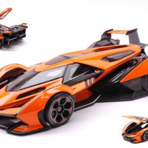 Modellino auto scala 1:18 Maisto LAMBORGHINI V12 VISION GRAN TURISMO 2021 ORANGE modellismo statico collezione