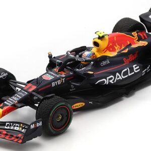 Modellino auto formula 1 F1 scala 1:43 Spark Model RED BULL SERGIO PEREZ 2022 N.11 WINNER SINGAPORE GP modellismo statico collezione
