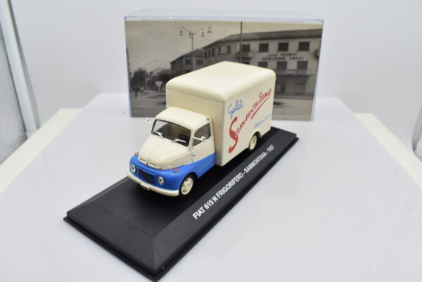 modellini furgone Fiat 615 N veicoli pubblicitari d'epoca scala 1:43 da collezione - Image 2