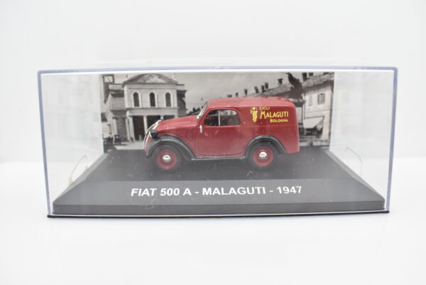 modellini furgone Fiat 500 A veicoli pubblicitari d'epoca scala 1:43 da collezione - Image 5