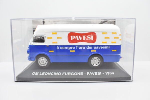 modellini furgone OM Leoncino veicoli pubblicitari d'epoca scala 1:43 da collezione - Image 6