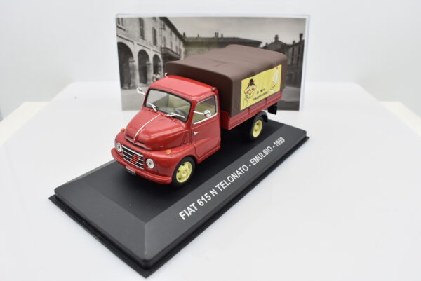 modellini auto furgone Fiat 615 veicoli pubblicitari scala 1:43 collezione - Image 3