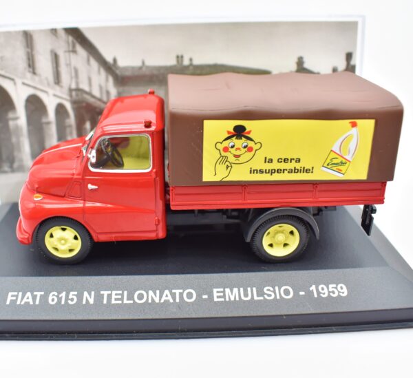 modellini auto furgone Fiat 615 veicoli pubblicitari scala 1:43 collezione