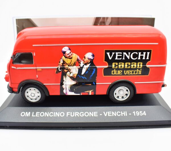 modellini furgone OM Leoncino veicoli pubblicitari d'epoca scala 1:43 da collezione