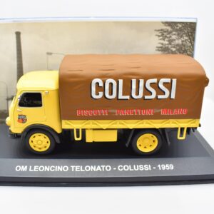 modellini furgone OM Leoncino veicoli pubblicitari d'epoca scala 1:43 da collezione