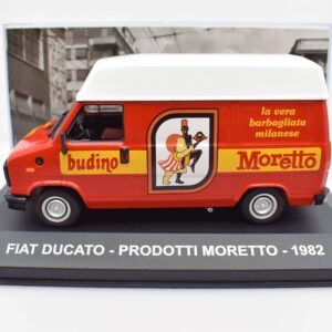 modellini furgone Fiat Ducato veicoli pubblicitari d'epoca scala 1:43 da collezione