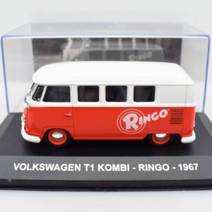 modellini furgone Volkswagen T1 Kombi veicoli pubblicitari d'epoca scala 1:43 da collezione