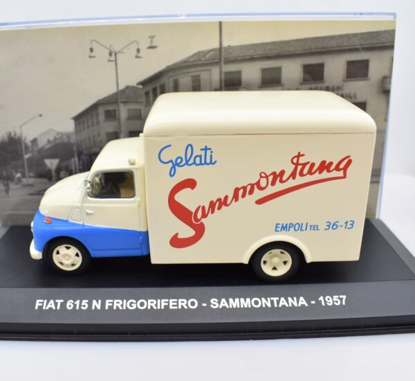 modellini furgone Fiat 615 N veicoli pubblicitari d'epoca scala 1:43 da collezione