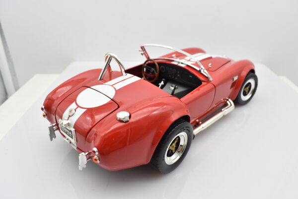 Modellino auto scala 1:18 SHELBY COBRA 427S/C diecast modellismo da collezione - Image 7