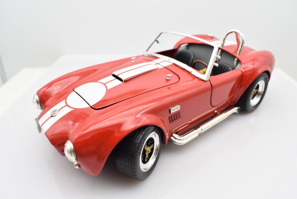 Modellino auto scala 1:18 SHELBY COBRA 427S/C diecast modellismo da collezione - Image 8