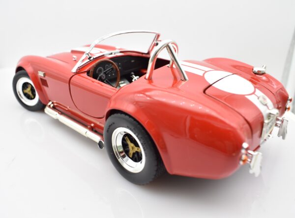Modellino auto scala 1:18 SHELBY COBRA 427S/C diecast modellismo da collezione - Image 9
