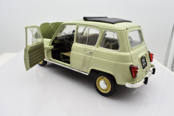 Modellino auto scala 1:18 RENAULT 4 L diecast modellismo da collezione - Image 4