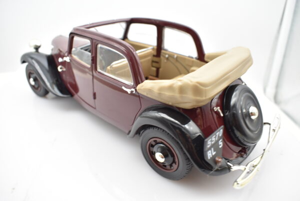 Modellino auto scala 1:18 CITROEN TRACTION TYPE 11 B diecast modellismo da collezione - Image 9