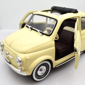 Modellino auto scala 1:16 1:18 FIAT 500 diecast modellismo da collezione