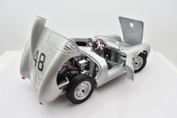 Modellino auto scala 1:18 PORSCHE 550 A SPYDER diecast modellismo da collezione - Image 5