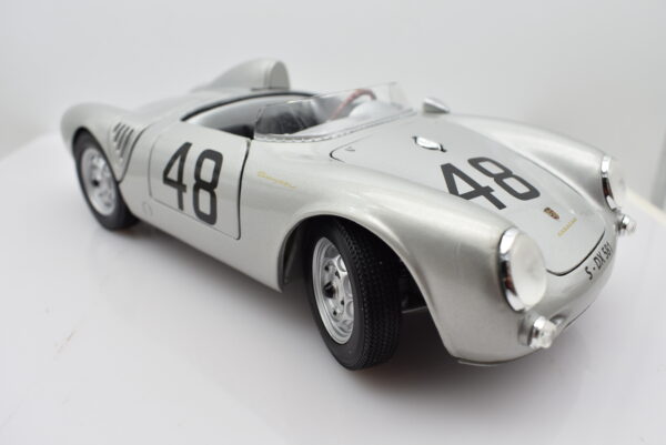 Modellino auto scala 1:18 PORSCHE 550 A SPYDER diecast modellismo da collezione - Image 7