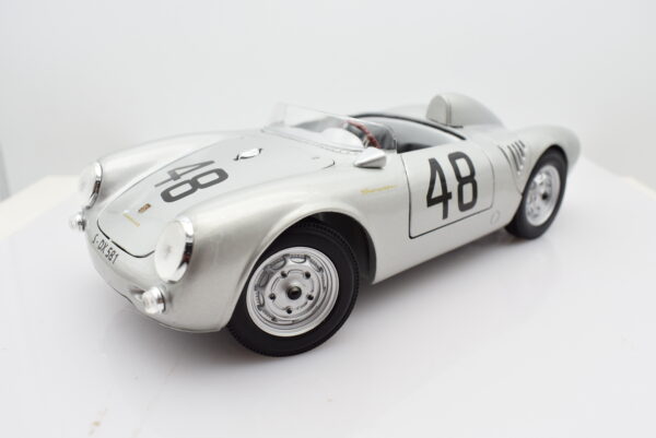 Modellino auto scala 1:18 PORSCHE 550 A SPYDER diecast modellismo da collezione - Image 8