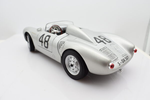 Modellino auto scala 1:18 PORSCHE 550 A SPYDER diecast modellismo da collezione - Image 9
