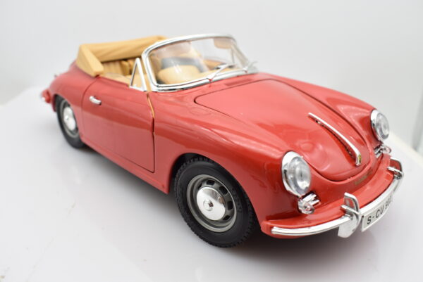 Modellino auto scala 1:18 PORSCHE 356 B diecast modellismo da collezione - Image 7