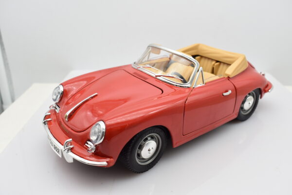 Modellino auto scala 1:18 PORSCHE 356 B diecast modellismo da collezione - Image 8