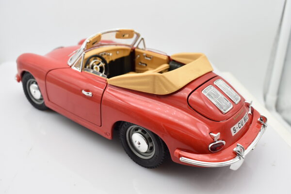 Modellino auto scala 1:18 PORSCHE 356 B diecast modellismo da collezione - Image 9