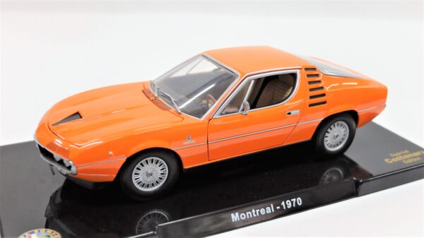 Modellino auto ALFA ROMEO MONTREAL 1:24 diecast modellismo da collezione - Image 2