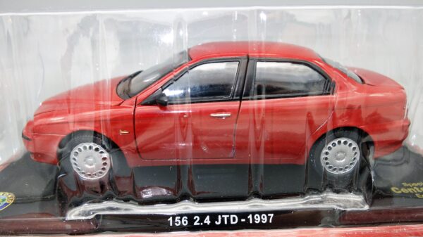 Modellino auto ALFA ROMEO 156 2.4 JTD scala 1:24 diecast modellismo da collezione - Image 6