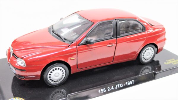 Modellino auto ALFA ROMEO 156 2.4 JTD scala 1:24 diecast modellismo da collezione - Image 2