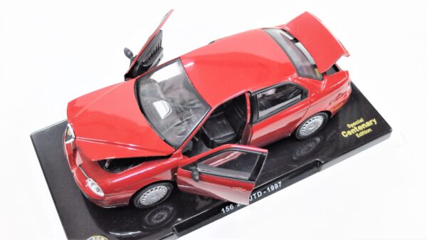 Modellino auto ALFA ROMEO 156 2.4 JTD scala 1:24 diecast modellismo da collezione - Image 4