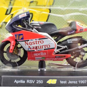 Modellini moto Valentino Rossi 1:18 APRILIA RSV 250 gp motor bike