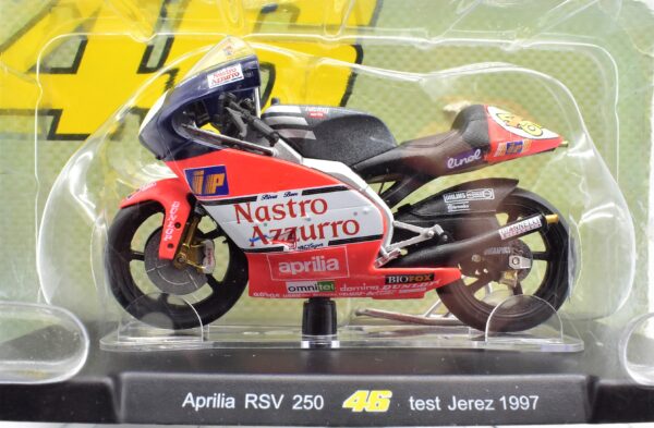 Modellini moto Valentino Rossi 1:18 APRILIA RSV 250 gp motor bike
